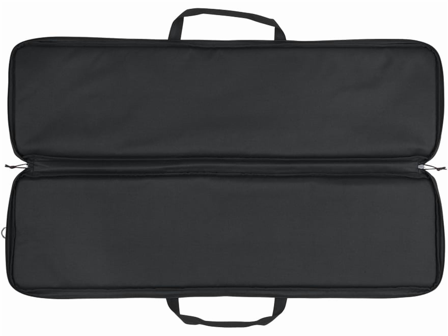 Tac-Six 46 In Lockable Division Gun Case, Black