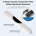 thumbnail image 4 of Countertop Water Filter System 8000 Gallons SUS304 Stainless Steel Faucet Water Filter with Washable Ceramic Filter Element, 4 of 8