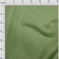 thumbnail image 3 of oneOone Georgette Viscose Pear Green Fabric Kalamkari Craft Projects Decor Fabric Printed By The Yard 42 Inch Wide, 3 of 5