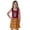 Red, variant on Harry Potter Girls All Houses Crest Logo Tank Stripe Accent Pajama Nightgown