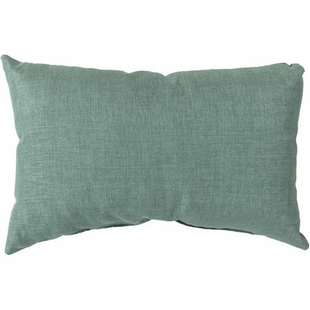 Art of Knot Miami Hand Crafted Solid Indoor/Outdoor Decorative Pillow with Poly Filler, Teal