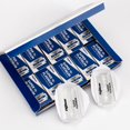 thumbnail image 2 of Double Edge Safety Razor Blades Stainless Steel 50 Pack Professional Grade For Men, 2 of 7