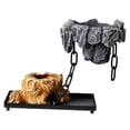 thumbnail image 1 of Cesta decorativa de resina DYNWAVEMX Florero Contenedor Estilo B Gris Oscuro, 1 of 8