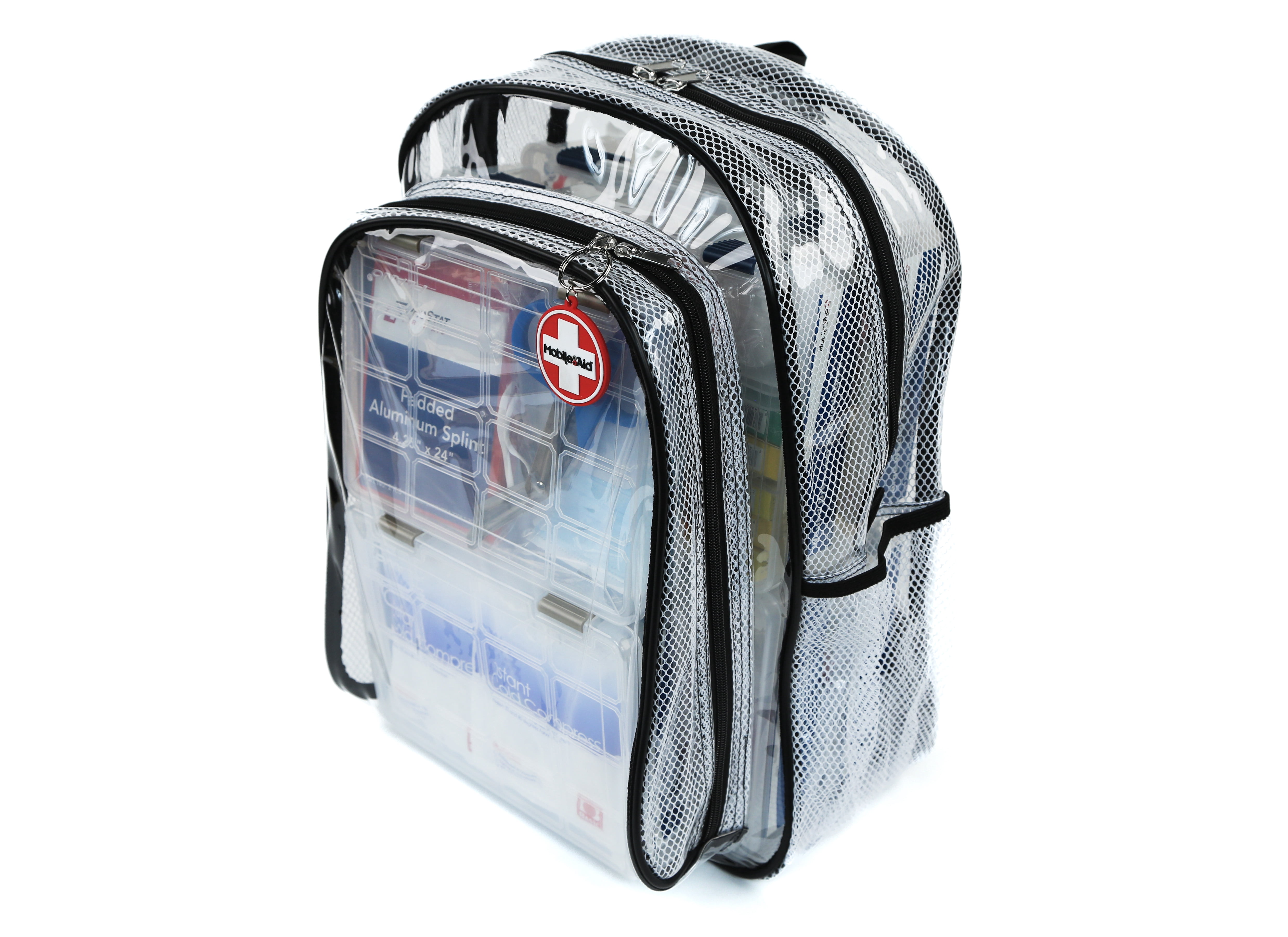 MobileAid® Clear-View™ Modular Sports First Aid Backpack Kit