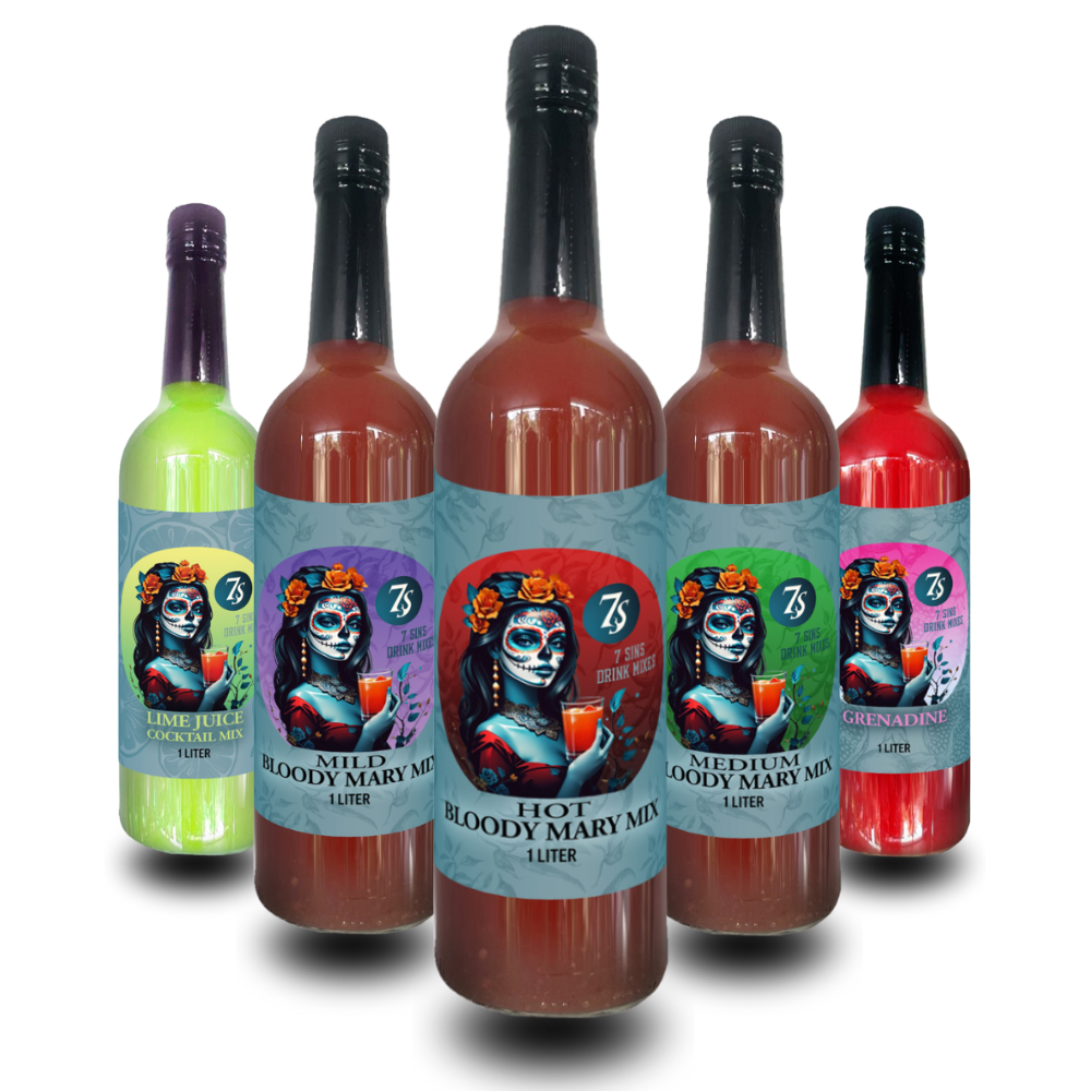 7 Sins Bloody Caesar Mix - Medium - Walmart.com