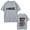 Gray, variant on XUANXIAOJIANG Gorillaz Merch T-shirt Unisex Cotton Short Sleeved Shirt- Comfortable Casual Wear for Everyday Fashion