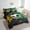 Yellow Green, variant on Erosebridal Black Soccer Bedding Sets Twin Size,Geometric Plaid Comforter Sets with Sheets,Sport Gamer Bed in a Bag Twin size,Microfiber Buffalo Room Decor,Reversible,7-Piece
