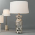 thumbnail image 2 of Alden Décor Ollie Mercury Glass Table Lamp, Silver, 2 of 5
