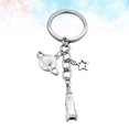 thumbnail image 4 of Star Keychain Car Keyring Purse Bag Pendant Decoration Planet Hanging Keychain Accessory Creative Gift Metal Key Holder, 4 of 7