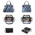 thumbnail image 4 of M Marco Women's Handbag 3pcs Set Fashion Tote Bag with Matching Satchel Bag and Wristlet, 4 of 6