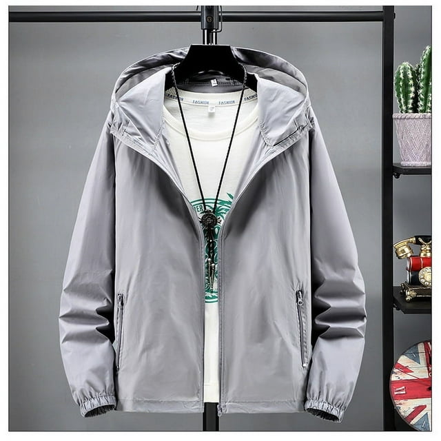 Ropa de protección solar talla pareja exterior ropa de pesca de color sólido