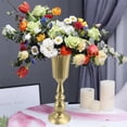 thumbnail image 4 of Florero decorativo Sunnimix Manojo interior Arreglo floral Oro, 4 of 8
