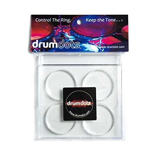 Drumdots Drum Dampening Control that Reduces the OverRing Without Changing the Tone of your