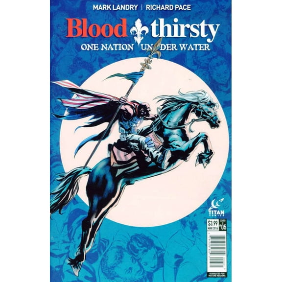Bloodthirsty: One Nation Under Water #5C VF ; Titan Comic Book