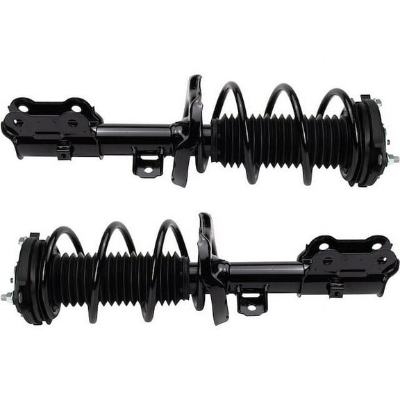 Front Strut and Coil Spring Assembly Set 2 Piece - Compatible with 2017 - 2020 Hyundai Elantra 2018 2019