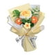 thumbnail image 1 of Ramo de Flores Sunnimix Adorno hecho a Mano Centro de mesa Flores de punto Día de la madre para cumpleaños Boda Amarillo, 1 of 8