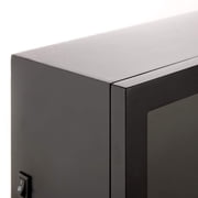 Studio Decor 28 Front Loading LED Display Case with Glass Frame