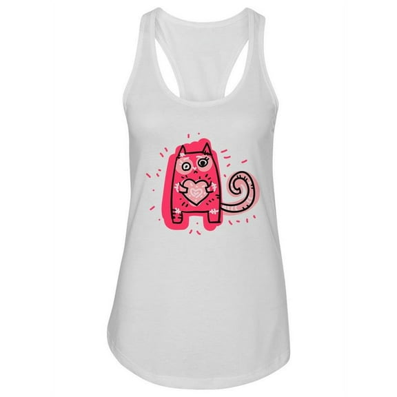 Doodle Cat Tank Women -Image by Shutterstock, Female x-Large