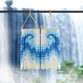 thumbnail image 3 of 2024 Style Boho Tassel Earrings - Handmade Seed Bead 18K gold plated ear hooks boho earrings for women, 3 of 6