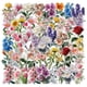 thumbnail image 1 of Pegatinas PET Floral, 50 unidades, impermeables, de vinilo, decoración, 1 of 2