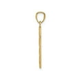 thumbnail image 2 of 14K Yellow Gold Leaf Cross Pendant Necklace with Chain, 2 of 4