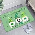 thumbnail image 4 of Panxico Front Door Mat,Personalized Mat,St. Patrick's Day Indoor Outdoor Door Mat Low Profile Resist Dirt Rug Durable and Washable Absorb Water -Slip,Door Mat Outside Entrance,Clearance Items, 4 of 9