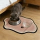 thumbnail image 5 of Alfombrilla de secado rápido para comedero de mascotas | Alfombrilla absorbente y antideslizante para comederos de perros y gatos | Protector de suelo impermeable para comederos y bebederos | U, 5 of 6