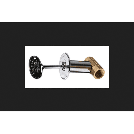 - Canterbury Log Lighter Gas Valve 1/2 in. Chrome AGA