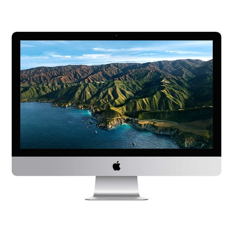 Apple iMac All-in-One Desktop 27-inch (5K) 6-Core i5 (2020) 256GB & 16GB RAM-Mac OS/Win 10 Pro (Used) Walmart.com