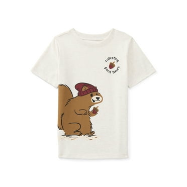 Garanimals Toddler Boys Graphic Tee with Short Sleeves, Sizes 18M-5T