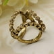 thumbnail image 2 of Broche Hebilla gasa Zulema oro para bufanda de seda, 2 of 8