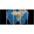 thumbnail image 2 of African Map in Our Hands - Abstract Canvas Artwork, 2 of 3
