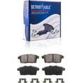 thumbnail image 4 of Detroit Axle - Brake Kit for AWD 2007-2010 Ford Edge Lincoln MKX Replacement 12.6" inch Front & 11.89" inch Rear Disc Brake Rotors 2008 2009 Ceramic Brakes Pads, 4 of 6