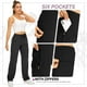 thumbnail image 5 of Pantalones de senderismo Toomett 6608 para mujer, secado rápido, UPF 50+, color negro 2XL, 5 of 9