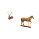 thumbnail image 5 of Figuras de renos,Figuras de reno,alce,ciervo,estatua,decoración del hogar,Estatuas de caballos,Estatuas de caballos Figura de caballo Figura de caballo,Escultura de caballo Adornos de caballo, 5 of 8