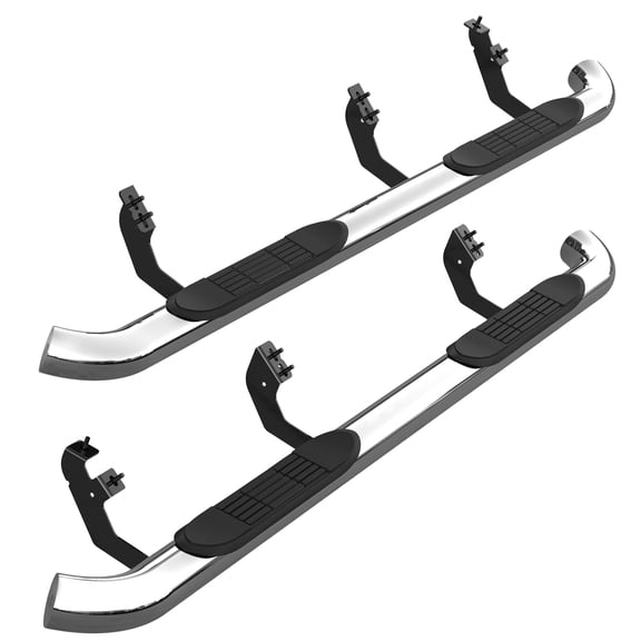TAC Side Steps Running Boards Compatible with 2024-2026 TOYOTA TACOMA DOUBLE CAB 3"Stainless Steel Side Bars Step Rails Nerf Bars Off Road Accessories 2 pcs