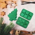 thumbnail image 4 of ZLKMQM 1 PCS Christmas Cookie Mold, Silicone Molds Christmas Tree, Snowman, Santa, Elk,Wreath,Bell Cookie Mold, 4 of 7