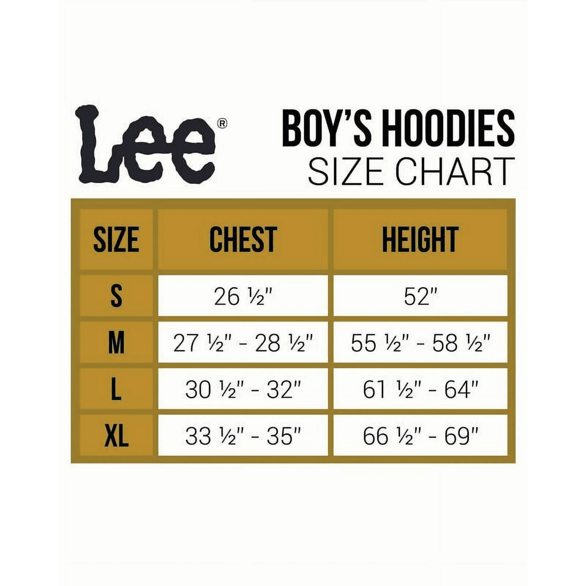 Lee Boys' Zip Up Hoodie - 3 Pack Soft Hooded Sweatshirt for Boys - Cozy Plain Hoodies (Sizes: S-XL)