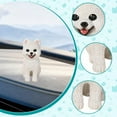 thumbnail image 6 of WLPZXP Pomeranian Dog Figurine Cute Home Decoration Ornament for Tabletop Desk Home White, 6 of 9