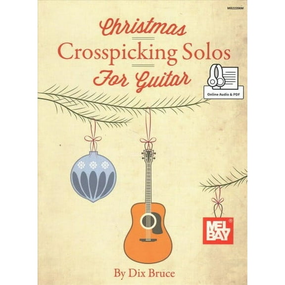 Christmas Crosspicking Solos for Guitar (Paperback)