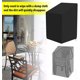 thumbnail image 4 of Funda para silla de jardín impermeable de tela Oxford 210D, fundas para sillones apilables, fundas para muebles de jardín de Patio exterior contra la intemperie 65x65x80/120cm TUNC Sencillez, 4 of 5