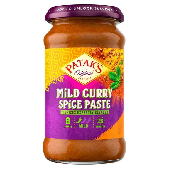 Patak's Mild Curry Spice Paste - 283g (Pack of 3)