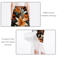 thumbnail image 2 of Tangerine Chic Chiffon Beach Dresses - Women's Summer Dresses for the Beach, 2 of 6