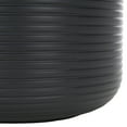 thumbnail image 5 of SAFAVIEH Nardo 23" x 23" x 18" Cylinder Black Ficonstone Solid Plant Pot, 5 of 7