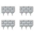 thumbnail image 1 of Maytalsory 4pcs/set Tall Planting Solution Horizontal Column Garden Border 2. Deep Type Height Of 18 lime-sand mortar, 1 of 2