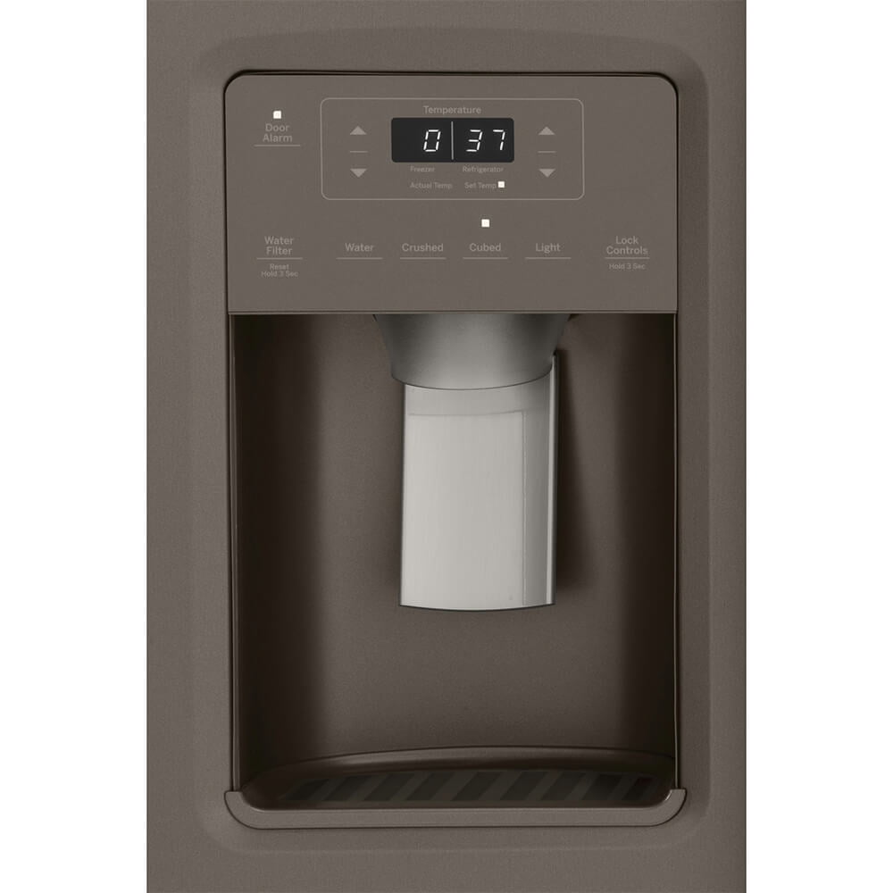 GE GZS22IMNES 21.8 Cu. Ft. Freestanding Side-by-Side Refrigerator