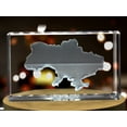 thumbnail image 3 of Ukraine 3D Engraved Crystal 3D Engraved Crystal Keepsake/Gift/Decor/Collectible/Souvenir, 3 of 7
