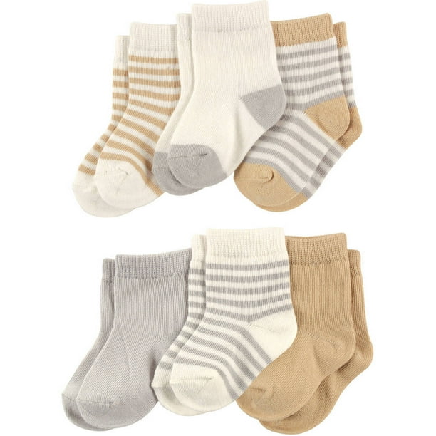 Touched by Nature - Baby Unisex Socks, 6-Pack - Walmart.com - Walmart.com
