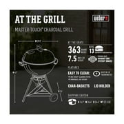 Weber-Stephen Products 107557 22 in. Master-Touch Charcoal Grill, Ivory