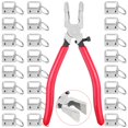 thumbnail image 1 of Juego de llaveros Shynek, 50 unidades, con alicates y llavero de 2,54 cm, 1 of 7